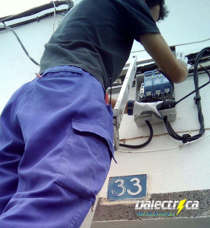 Electricista Arrecife Lanzarote. Reparacion de caja general de protección C.G.P